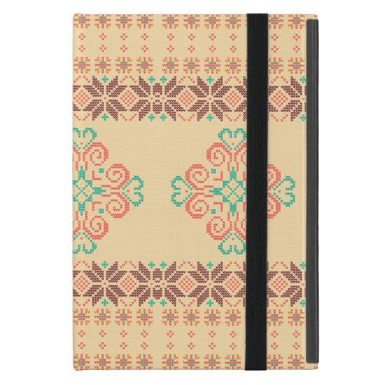 Christmas knitted pattern case for iPad mini