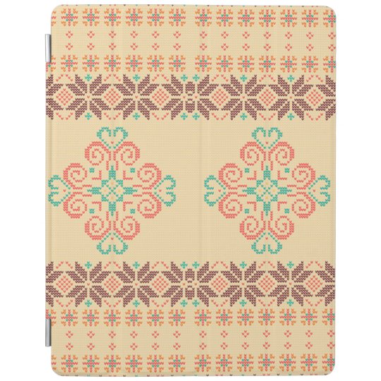 Christmas knitted pattern iPad cover