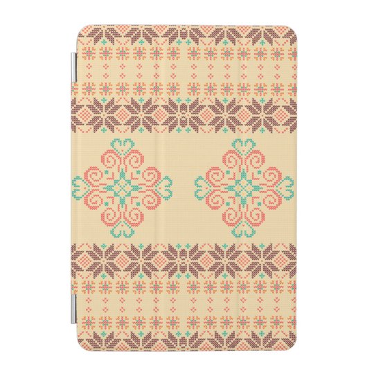 Christmas knitted pattern iPad mini cover