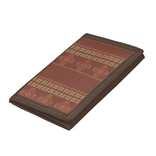 Christmas knitted pattern trifold wallets