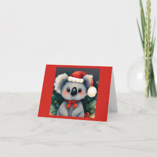 Christmas Koala 1 Holiday Card