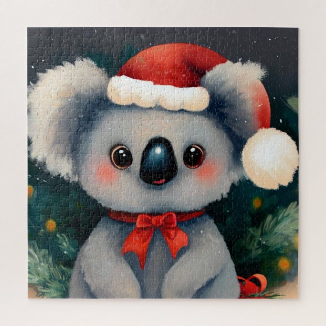 Christmas Koala (1) Jigsaw Puzzle (Vertical)