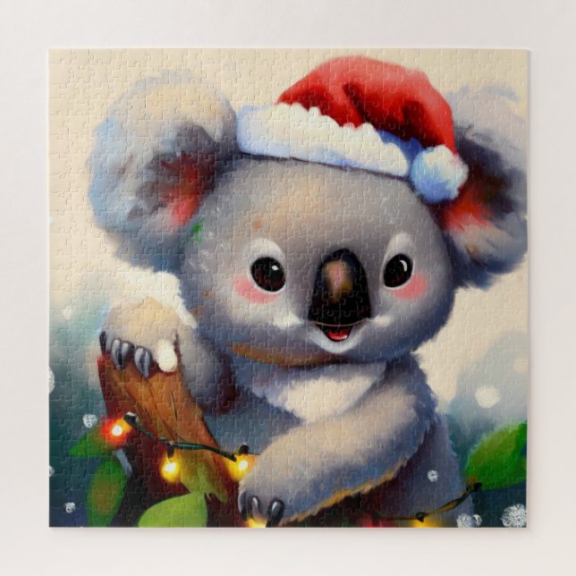 Christmas Koala (2) Jigsaw Puzzle (Vertical)