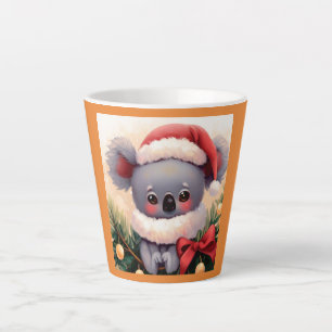 Christmas Koala 4 Latte Mug