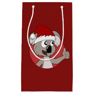 Christmas koala cartoon small gift bag
