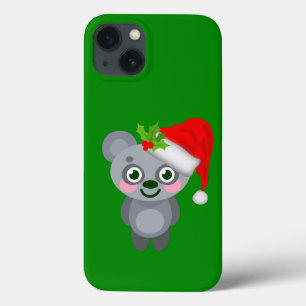 christmas koala santa claus iPhone 13 case