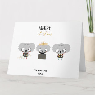 Christmas Koalas Card