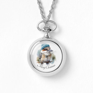 Christmas Kookaburra, customisable Watch