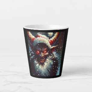 Christmas Krampus 1 Latte Mug