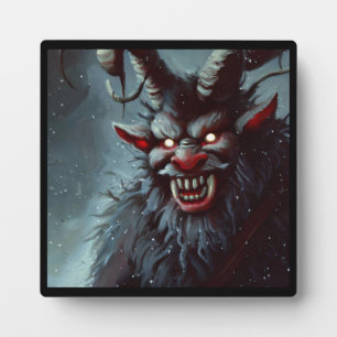 Christmas Krampus 2 Plaque