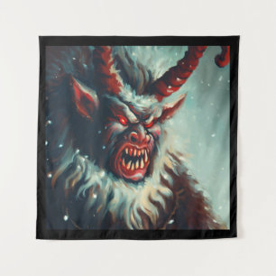 Christmas Krampus 3 Tapestry