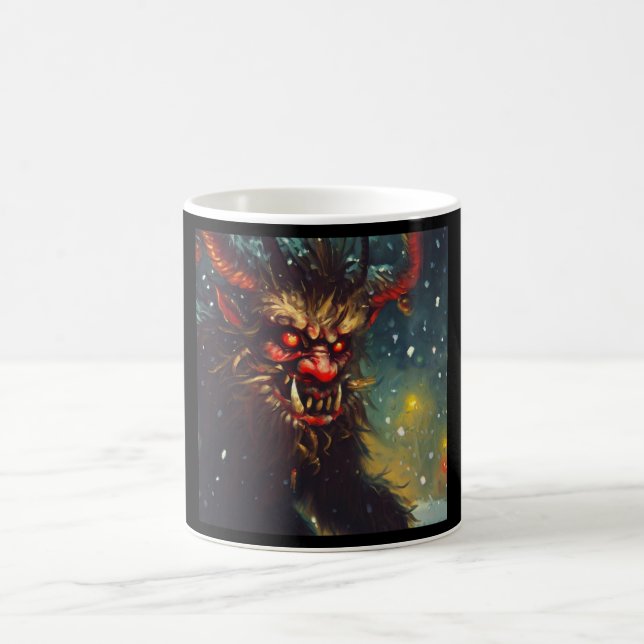 Christmas Krampus 4 Coffee Mug (Center)