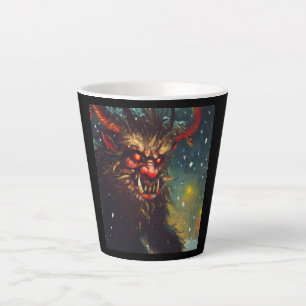 Christmas Krampus 4 Latte Mug