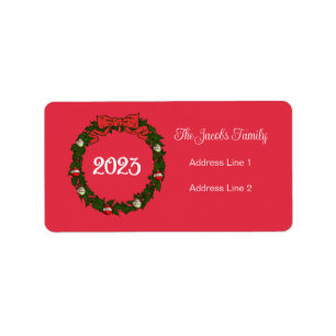 Christmas Label