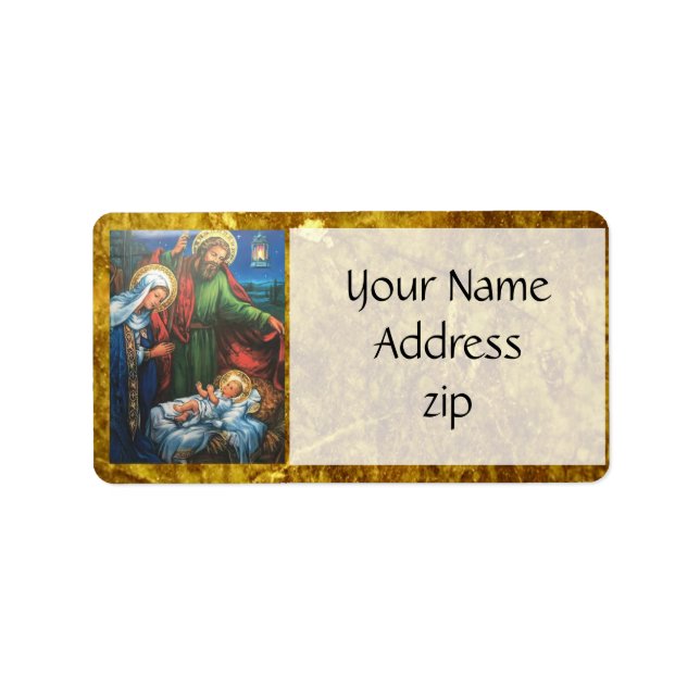 Christmas Label (Front)