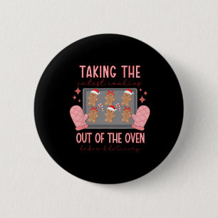 Christmas Labour Delivery Nurse Xmas Gift Taking T 6 Cm Round Badge