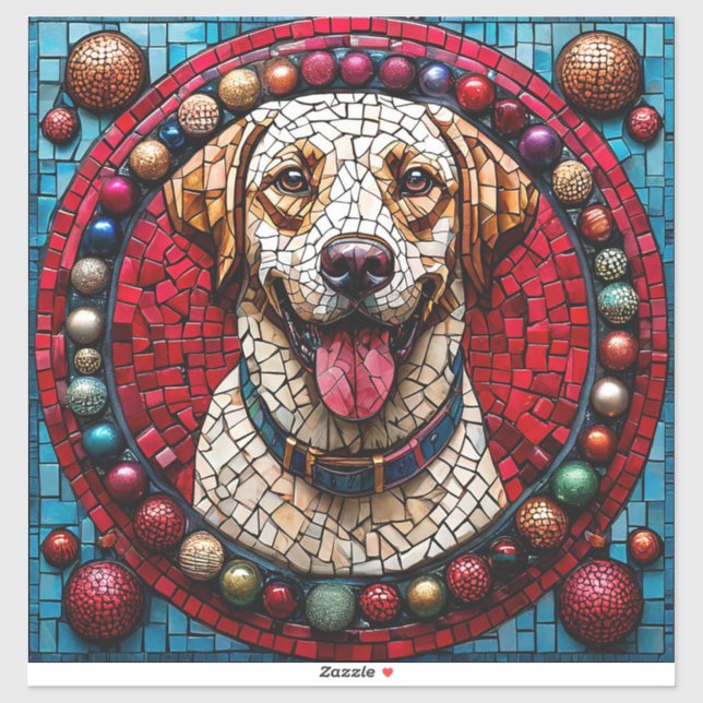 Christmas labrador dog (Sheet)