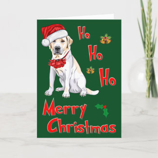 Christmas Labrador Holiday Card
