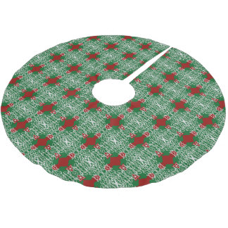 Christmas Lace Pattern tree skirt