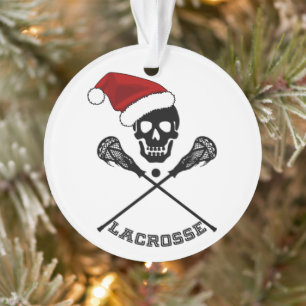 Christmas Lacrosse Sticks Ornament