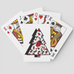 CHRISTMAS LADYBUGS PLAYING CARDS