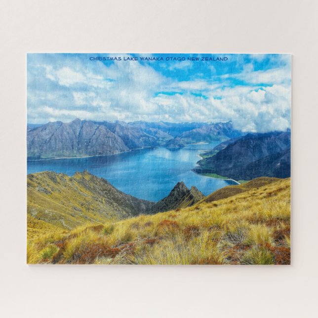 Christmas Lake Wanaka Otago New Zealand Jigsaw Puzzle (Horizontal)