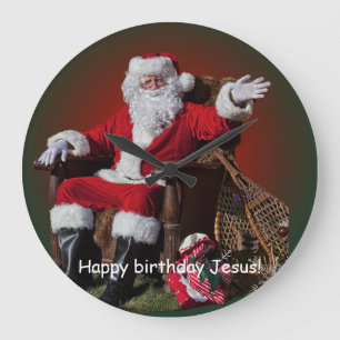 CHRISTMAS LARGE CLOCK