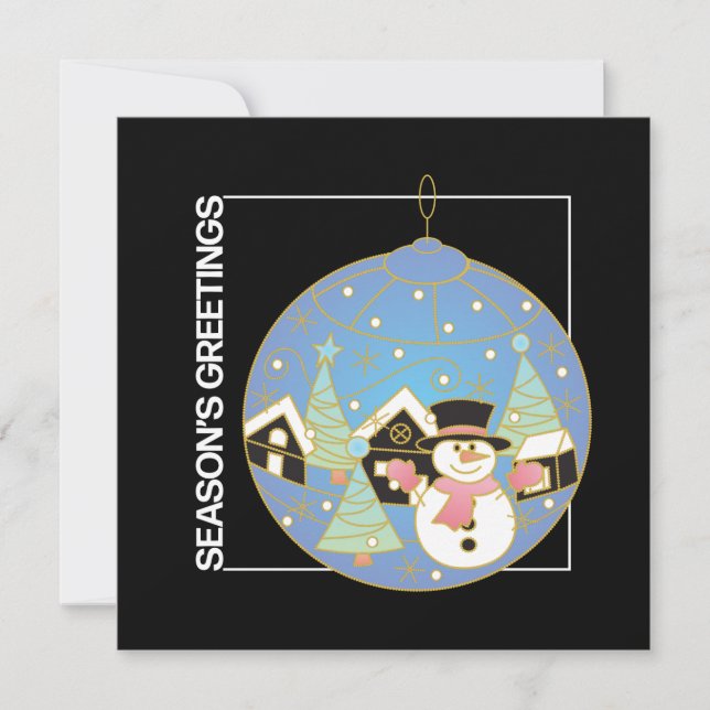 Christmas Laughter Flat Card (Front)