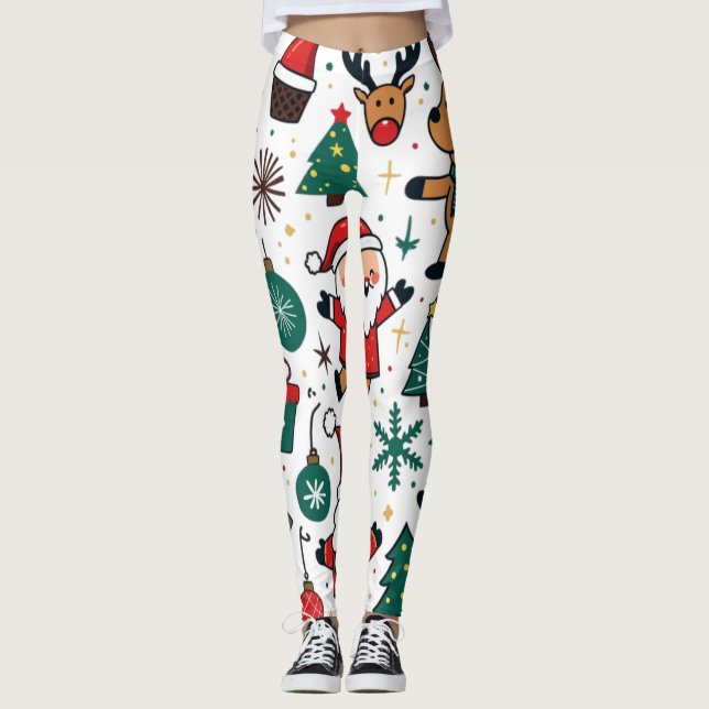 Christmas  leggings (Front)