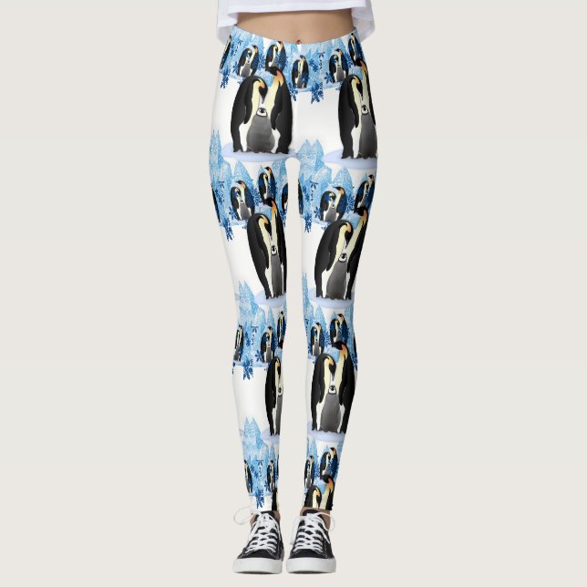 Christmas Leggings Penguin (Front)