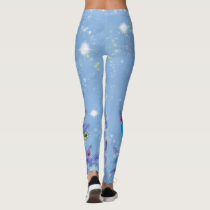 Christmas Leggings with Beautiful Christmas Tree