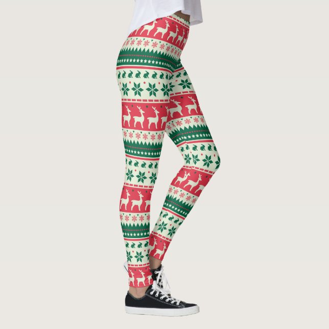 christmas leggins leggings (Right)