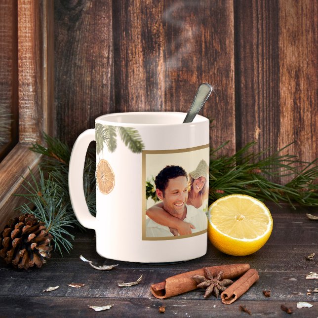 Christmas Lemon Holiday Photo our first Christmas  Coffee Mug (Creator Uploaded)