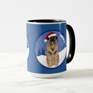 Christmas Leonberger Mug
