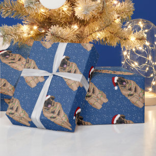 Christmas Leonberger Wrapping Paper