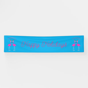 Christmas Lesbian Flamingos Flamingo Belles Custom Banner