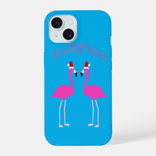 Christmas Lesbian Flamingos Flamingo Belles iPhone 15 Case