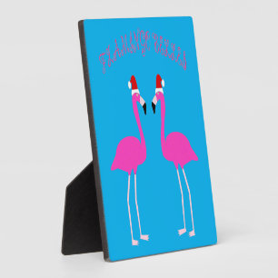 Christmas Lesbian Flamingos Flamingo Belles Plaque
