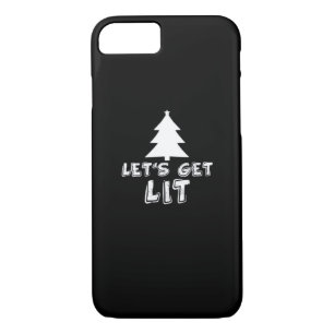 Christmas Let's Get Lit Classic iPhone 8/7 Case