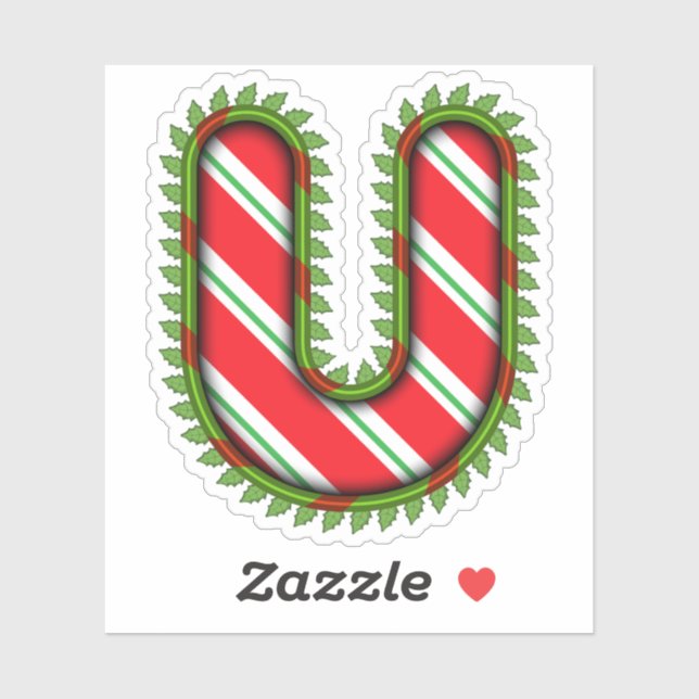 Christmas Letter R (Sheet)