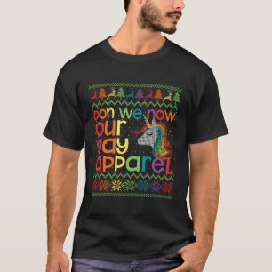 Christmas Lgbt Don We Now Our Gay Apparel Rainbow T-Shirt