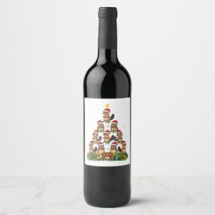 Christmas LGBT Shirt Santa Claus TRex Rainbow Gay Wine Label