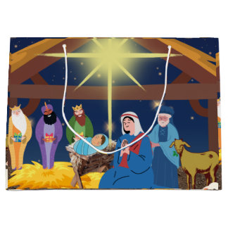 Christmas Life Large Gift Bag