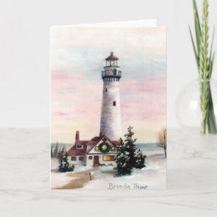 Christmas Light Blank Card