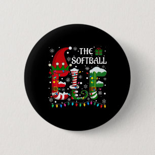 Christmas Light Family Matching Pajamas Softll Elf 6 Cm Round Badge