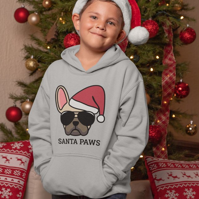 Christmas Light Fawn French Bulldog Hoodie (Creator Uploaded)