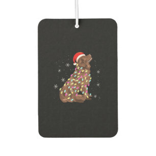 Christmas light gift funny newfie xmas present car air freshener