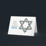Christmas Light Hanukkah Card<br><div class="desc">This card comes from www.OurJewishCommunity.org which blends Judaism,  humanism,  and technology.  Check out our online congregation.  Ecards are available there as well.</div>