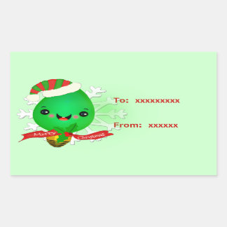 Christmas Light Kawaii Retro Gift Stickers