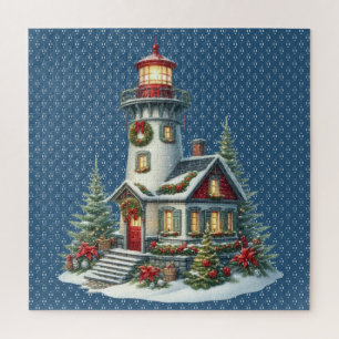 Christmas Lighthouse Puzzle